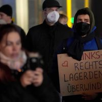 Más de 20 mil alemanes se manifiestan a lo largo del país contra las medidas sanitarias