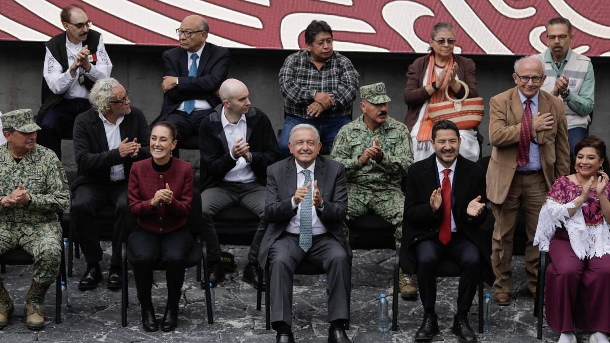 Sheinbaum y López Obrador