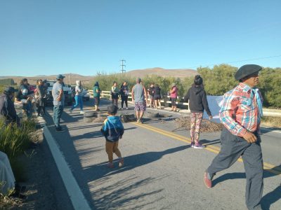 Vecinos de Junín cortaron la ruta 40 por la falta de servicios