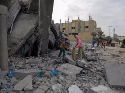 UNICEF dice que niños de Gaza hacen frente a la triple amenaza de conflicto, enfermedades y hambre