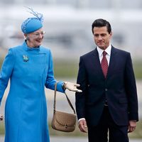 La nobleza de Dinamarca recibe a la pareja presidencial