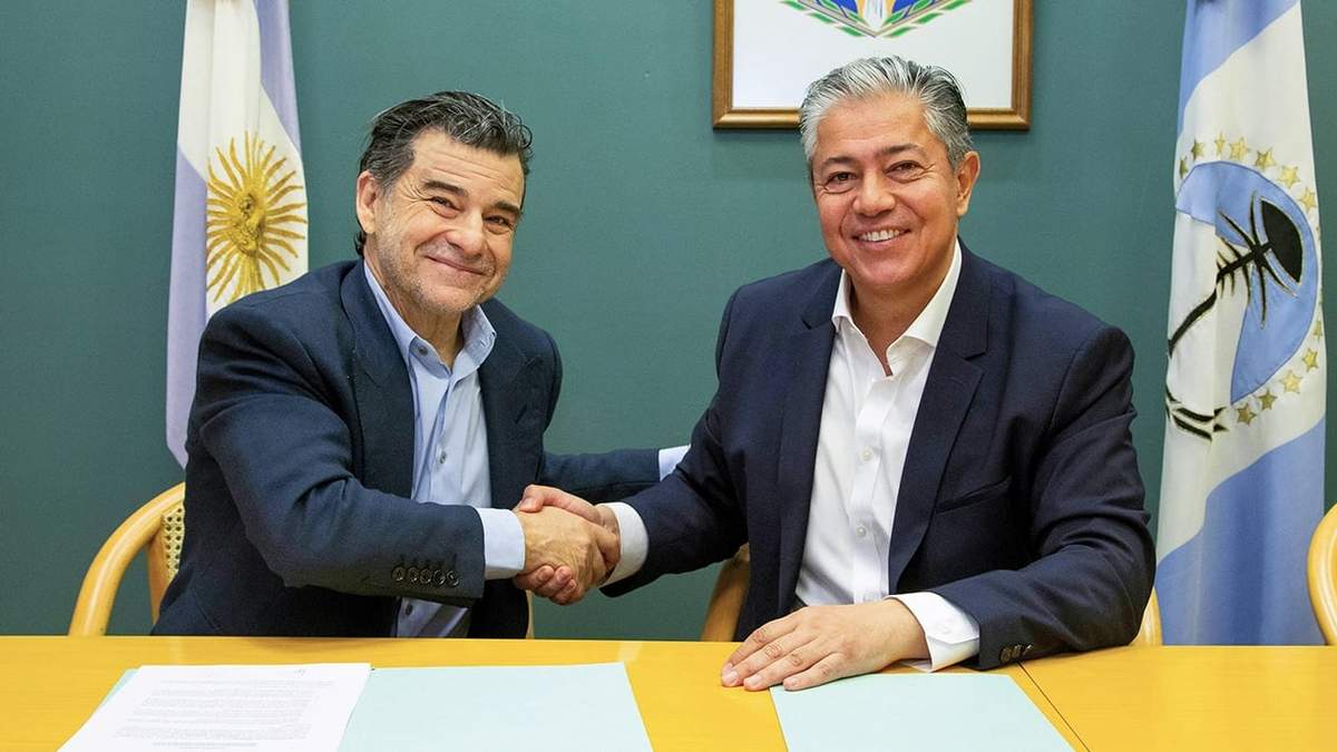 La provincia anunció el proyecto de Circunvalación Petrolera con el apoyo de Vista. Fuente: (Prensa Gobierno)