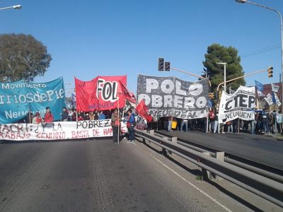 Organizaciones sociales se manifestarán este jueves en los puentes que unen a Cipolletti y Neuquén