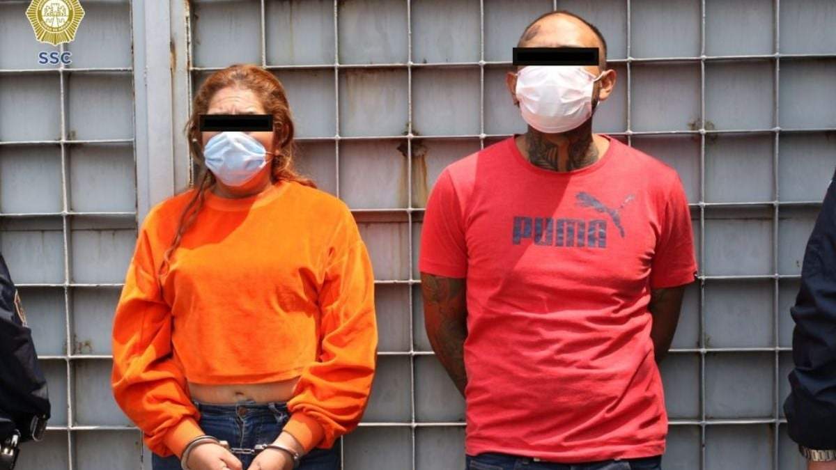 Los detenidos, presuntos extorsionadores de La Unión Tepito