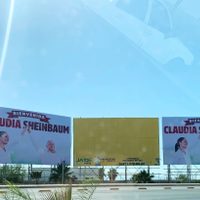 Propaganda de Sheinbaum y Adán Augusto López, “corcholatas” de Morena, destaca en Coahuila