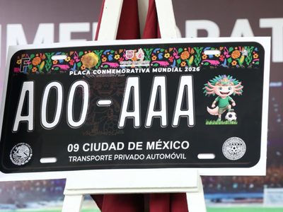 CDMX venderá 60 mil placas conmemorativas del Mundial; esto costarán