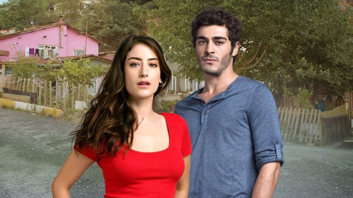 Hazal Kaya y Burak Deniz en "Amor de Familia". Fuente: (Instagram)