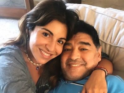 No pudo evitarlo: Gianinna Maradona reaccionó de esta manera ante un meme viral de Diego