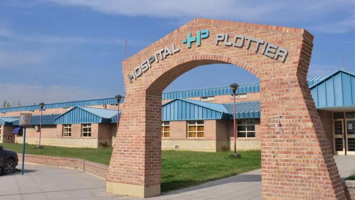 Hospital de Plottier. Fuente: (Twitter)