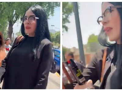 #LadyTepito amenaza a familiares de Lesly durante protesta en la Fiscalía de la CDMX