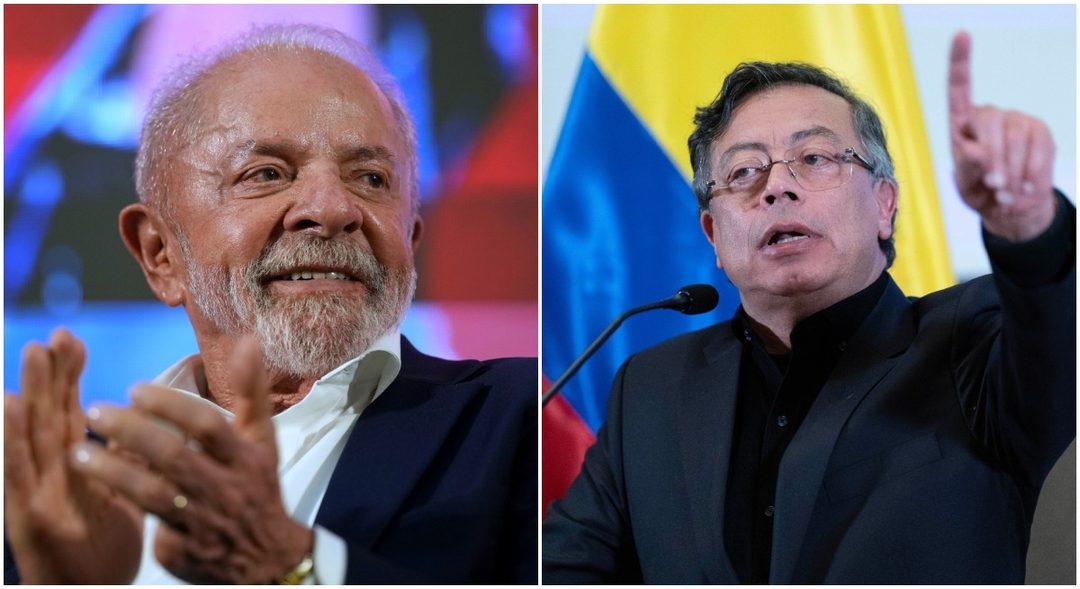 Lula y Petro Fotos AP