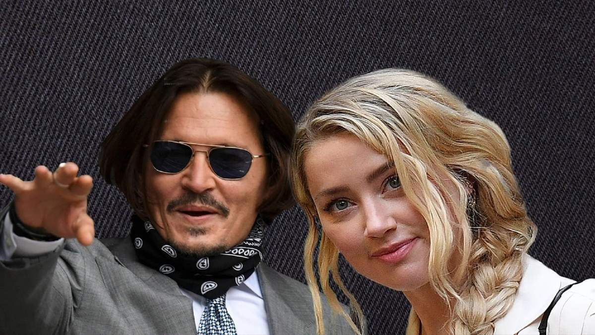 Johnny Depp y Amber Heard. Fuente: (Minuto Neuquén)