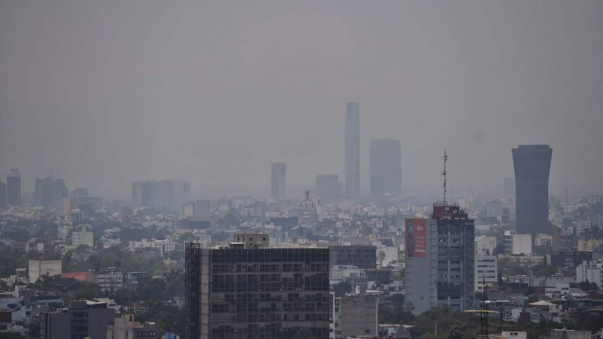 La contaminación en la Ciudad de México este miércoles 8 de junio