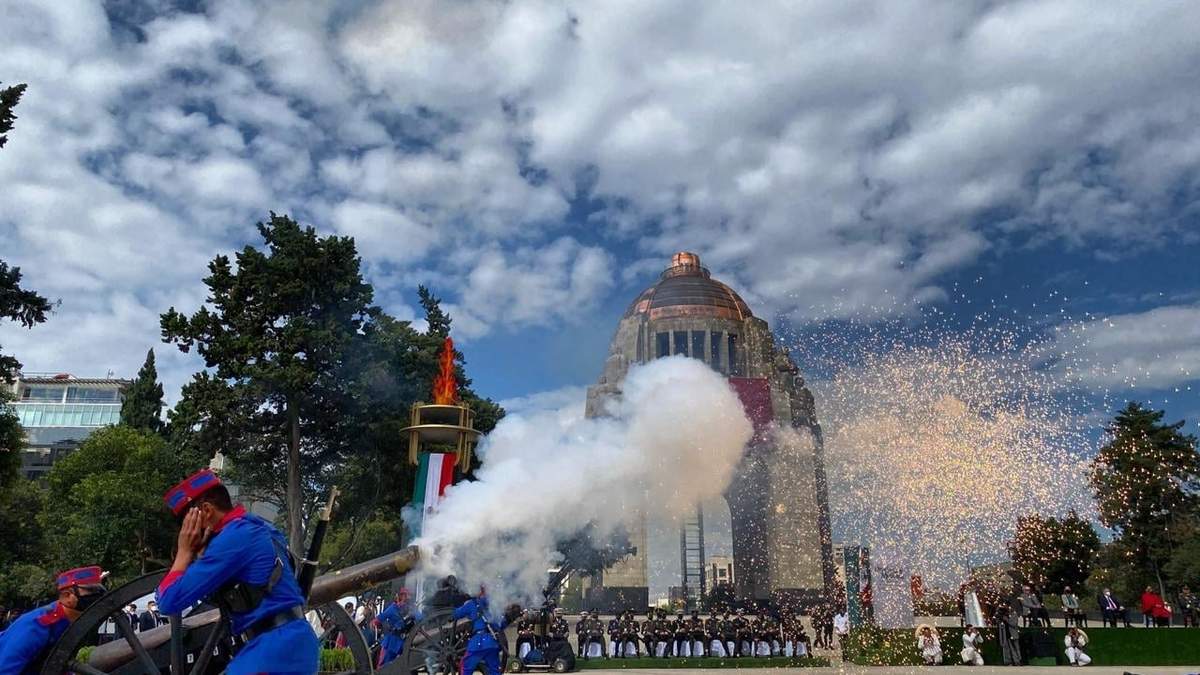 Conmemoración del 110 aniversario del inicio de la Revolución Mexicana