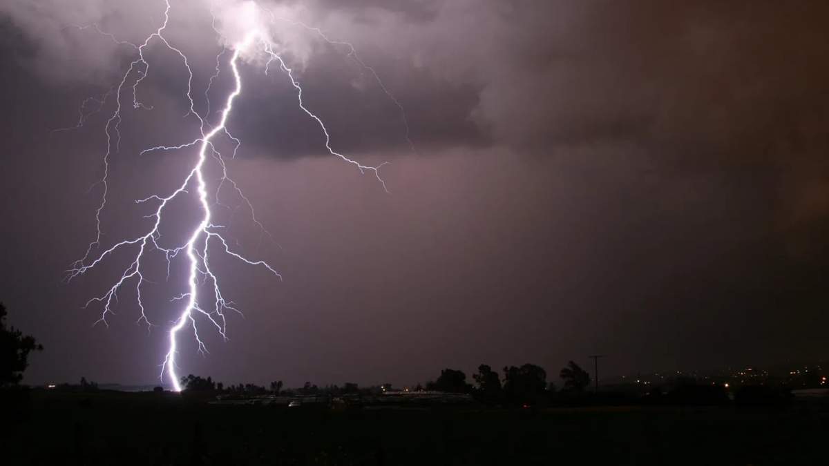 El SMN anticipó que las tormentas tendrán fuerte actividad eléctrica. Fuente: (X)