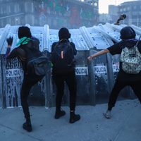 Sheinbaum: manifestaciones violentas buscan denostar a la policía de la CDMX