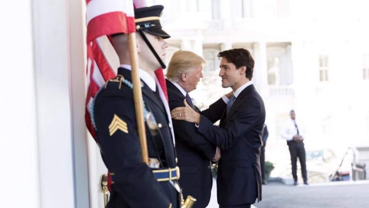Donald Trump y Justin Trudeau, en imagen del 13 de febrero de 2017