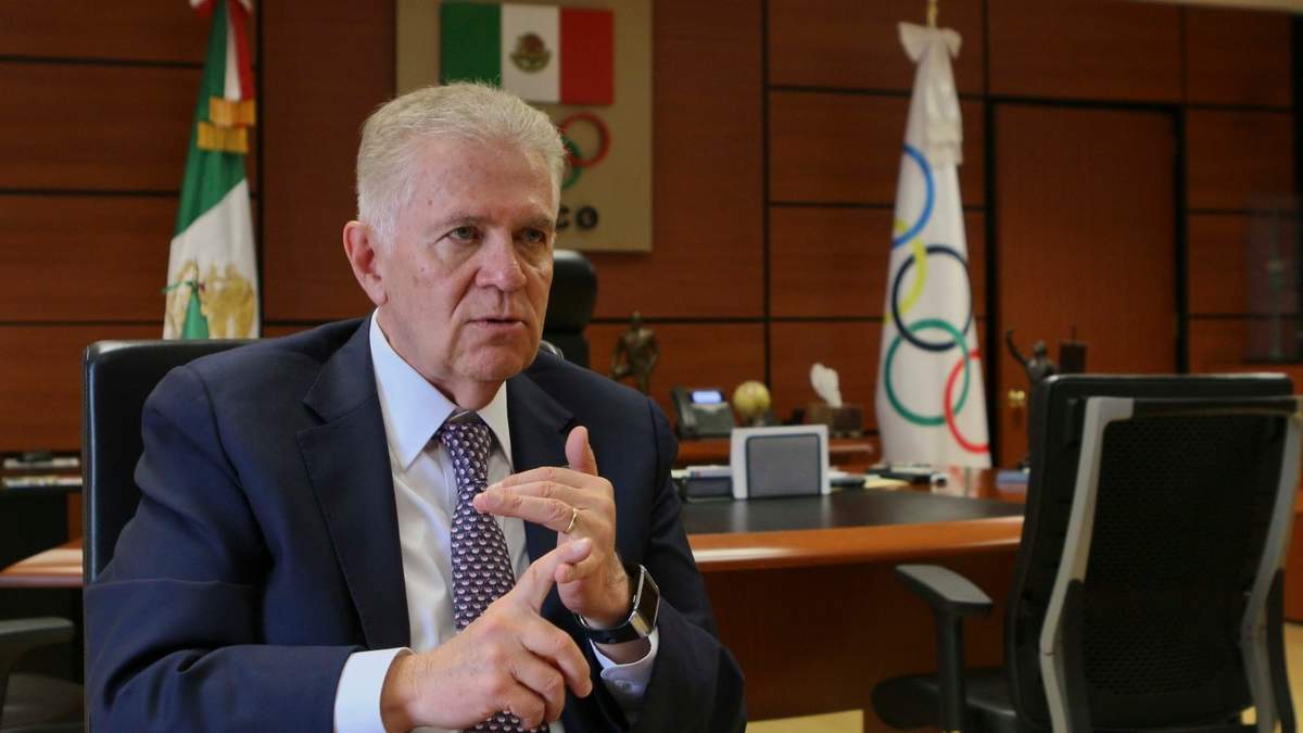 Carlos Padilla Becerra, presidente del Comité Olímpico Mexicano