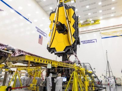 El telescopio Webb va tomando forma en el espacio