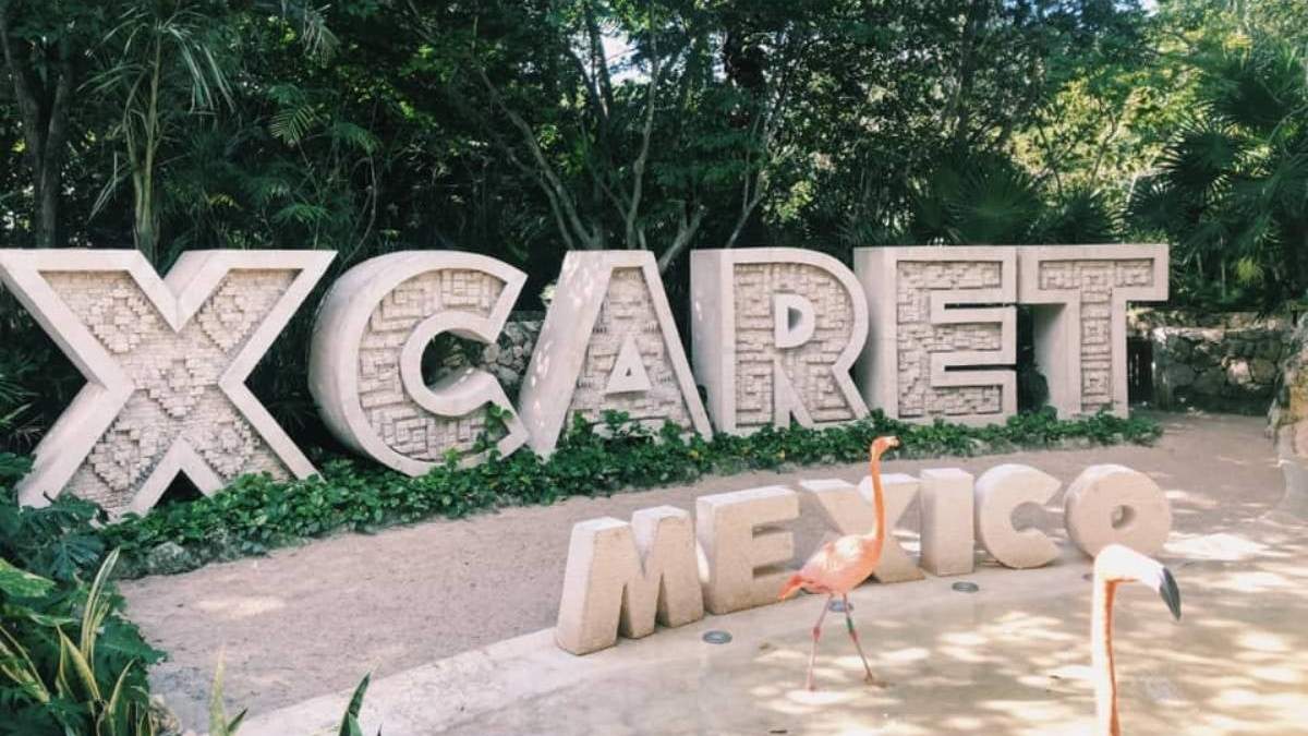 El parque turístico en Quintana Roo