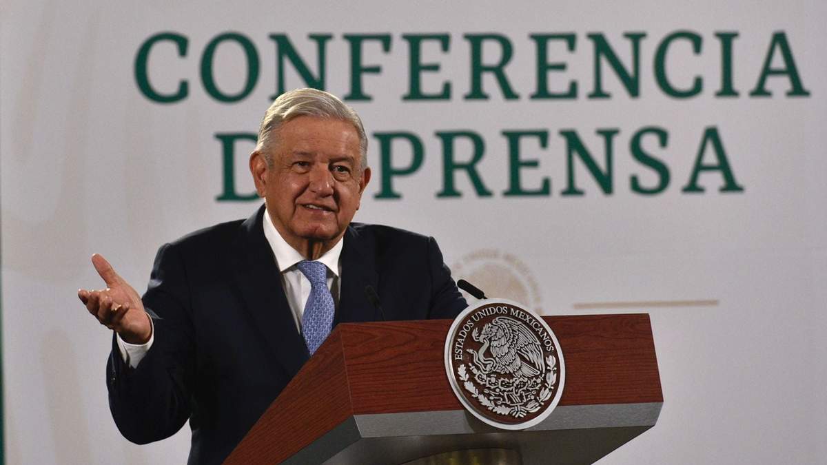 El presidente López Obrador