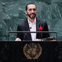 Nayib Bukele presume en la ONU su "éxito" en el combate a las pandillas en El Salvador
