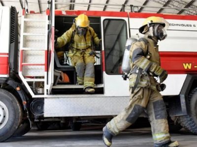 Bomberos Voluntarios de San Patricio del Chañar se sienten “ninguneados” por el municipio