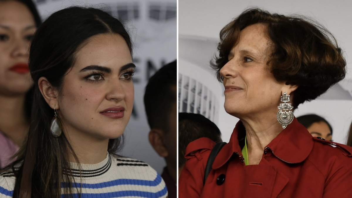 Andrea Chávez y Denise Dresser