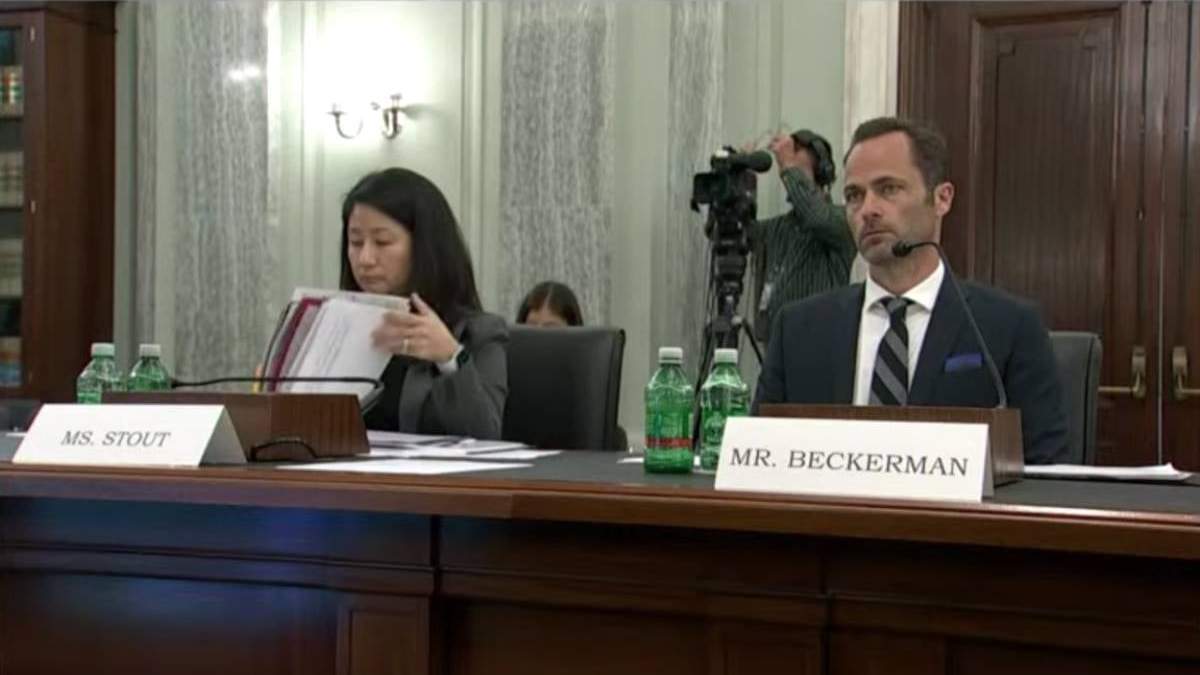 Jennifer Stout de Snapchat y Michael Beckerman de TikTok
