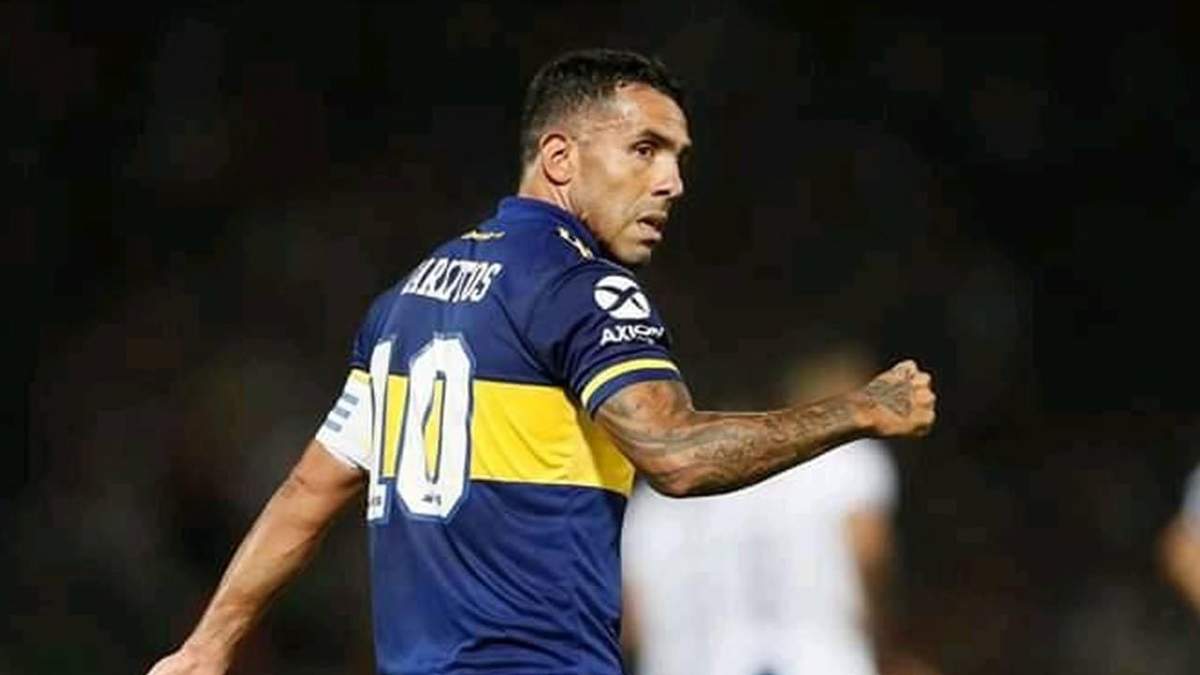 Carlos Tévez. Fuente: (Twitter).