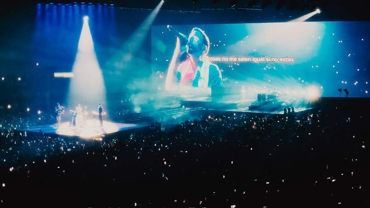 Concierto de Rels B en el Palacio de los Deportes, CDMX