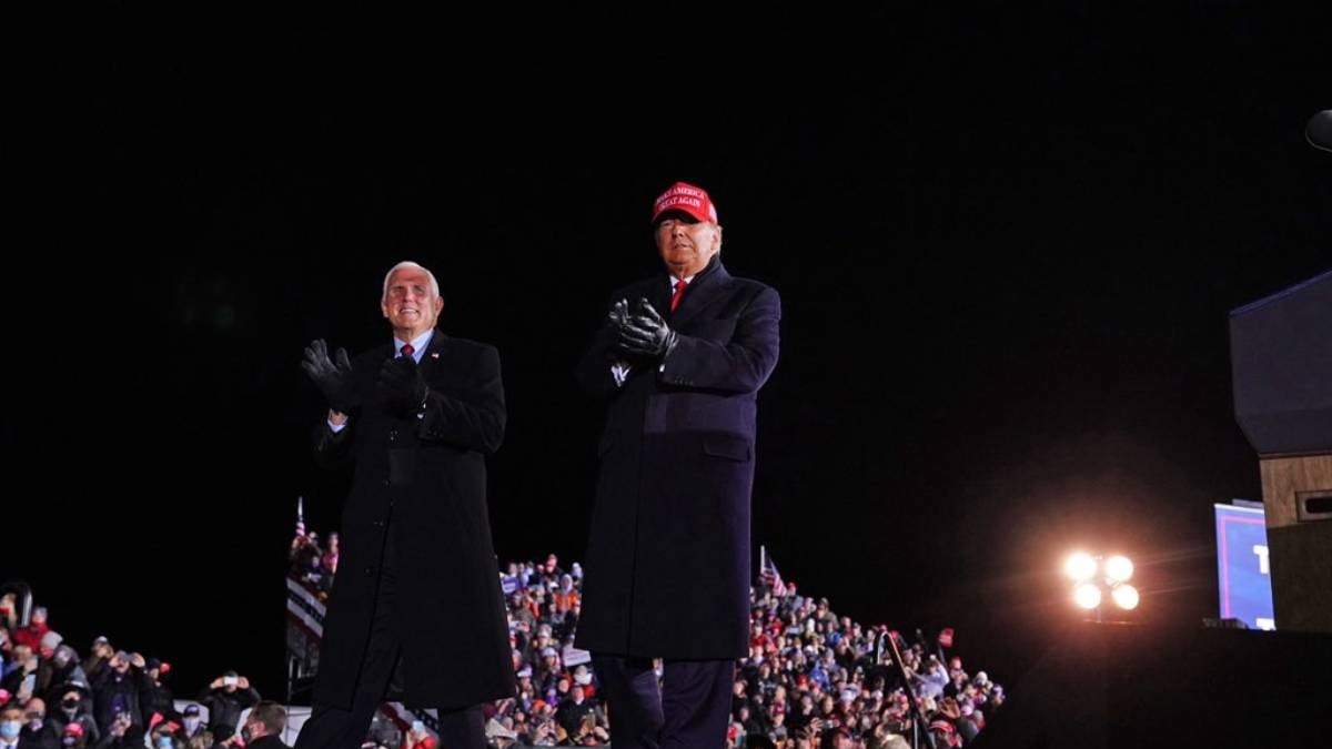 Mike Pence y Donald Trump