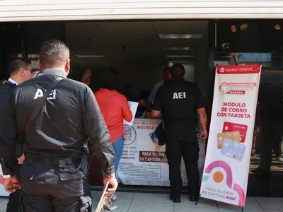 Operativo contra licencias de conducir falsas en Oaxaca: un detenido