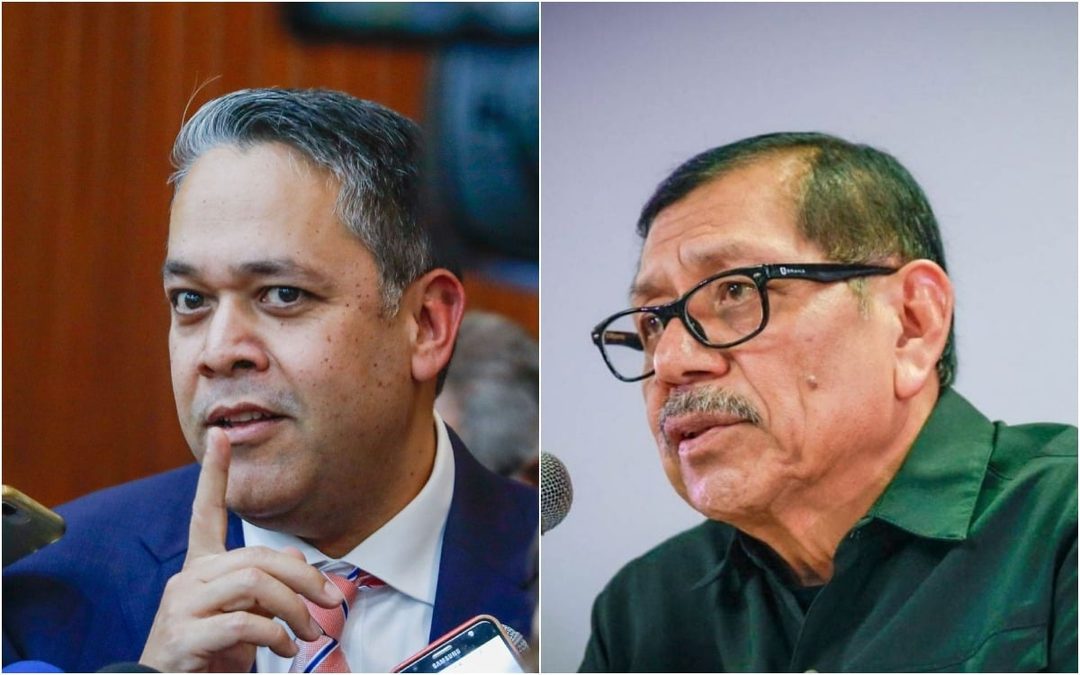 exsecretarios de Seguridad Gerardo Mérida Sánchez y de Finanzas Enrique Díaz Vega Foto José Betanzos Cuartoscuro