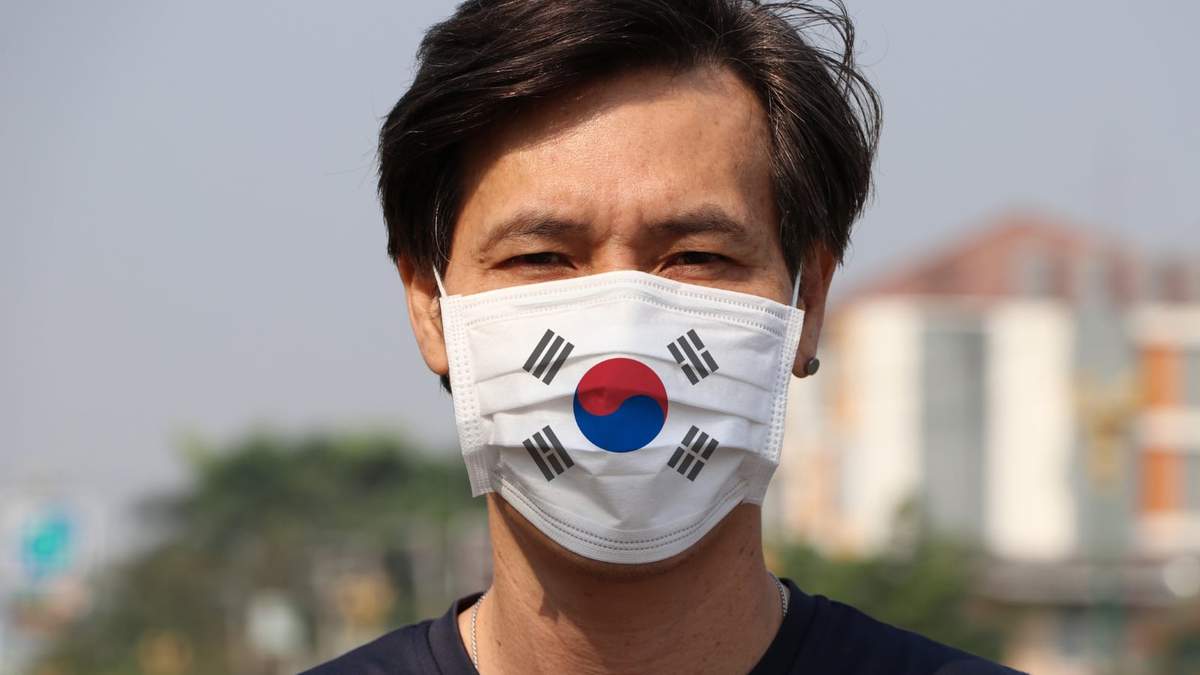 Corea del Sur y el coronavirus. Fuente: (Twitter)