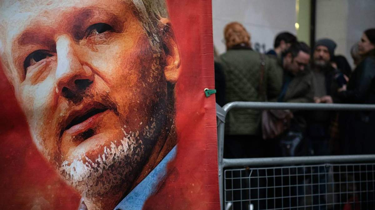 Julian Assange. Fuente: (Twitter)