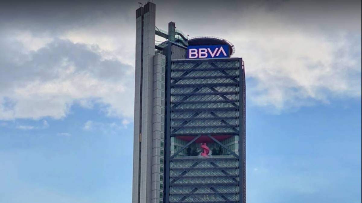 Torre de BBVA en la Ciudad de México