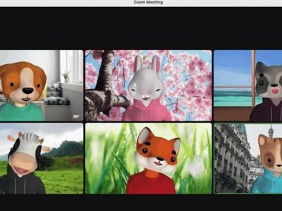 Zoom lanza nuevos avatares, usuarios podrán ser un perro, gato, zorro, conejo y hasta un mapache