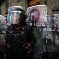 #8M:  Imágenes de la revuelta feminista en la CDMX