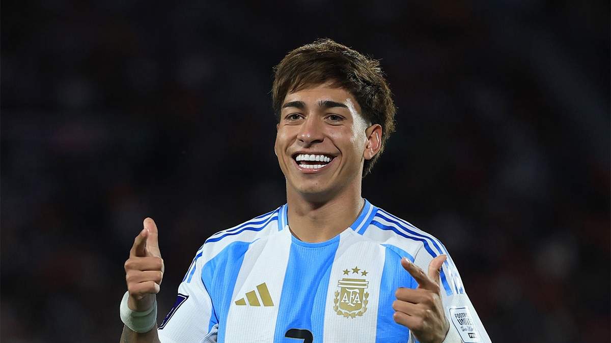 Maher Carrizo abrió la cuenta para la Selección argentina.