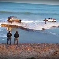 Chubut: infringió la cuarentena, se fue a pescar y mirá lo que le pasó. ¡Video!
