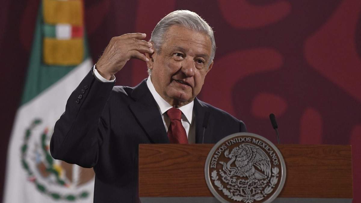 El presidente López Obrador