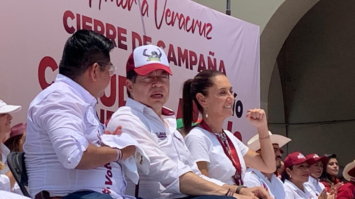 Claudia Sheinbaum en Veracruz