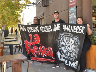 Fanáticos de La Renga llegaron de todo el país para el gran “Banquete” en Fernández Oro