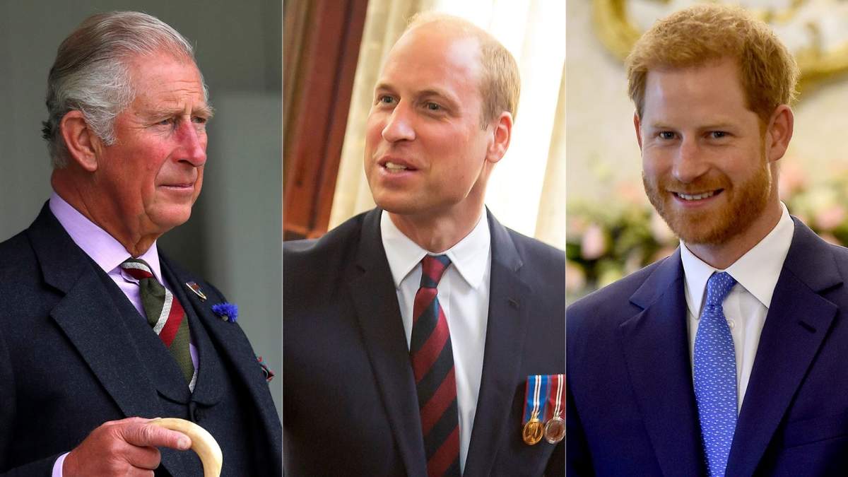 Harry, William y Carlos. Fuente: (Instagram)