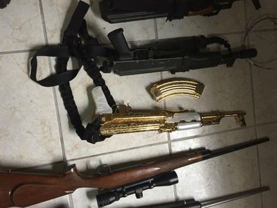 Militares desmantelan narcolaboratorio en Nuevo Laredo y decomisan un "cuerno de chivo" bañado en oro