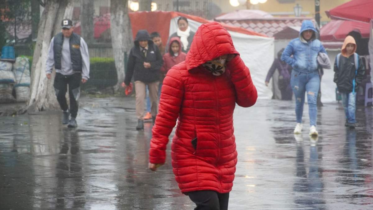 Lluvia y frío en la mitad del país el fin de semana