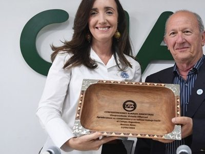 Victoria Villarruel se reunió con el sector del campo tras los dichos de Guillermo Francos
