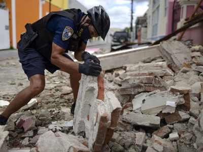 Fuerte sismo en Puerto Rico causó pánico a los ciudadanos y provocó daños materiales