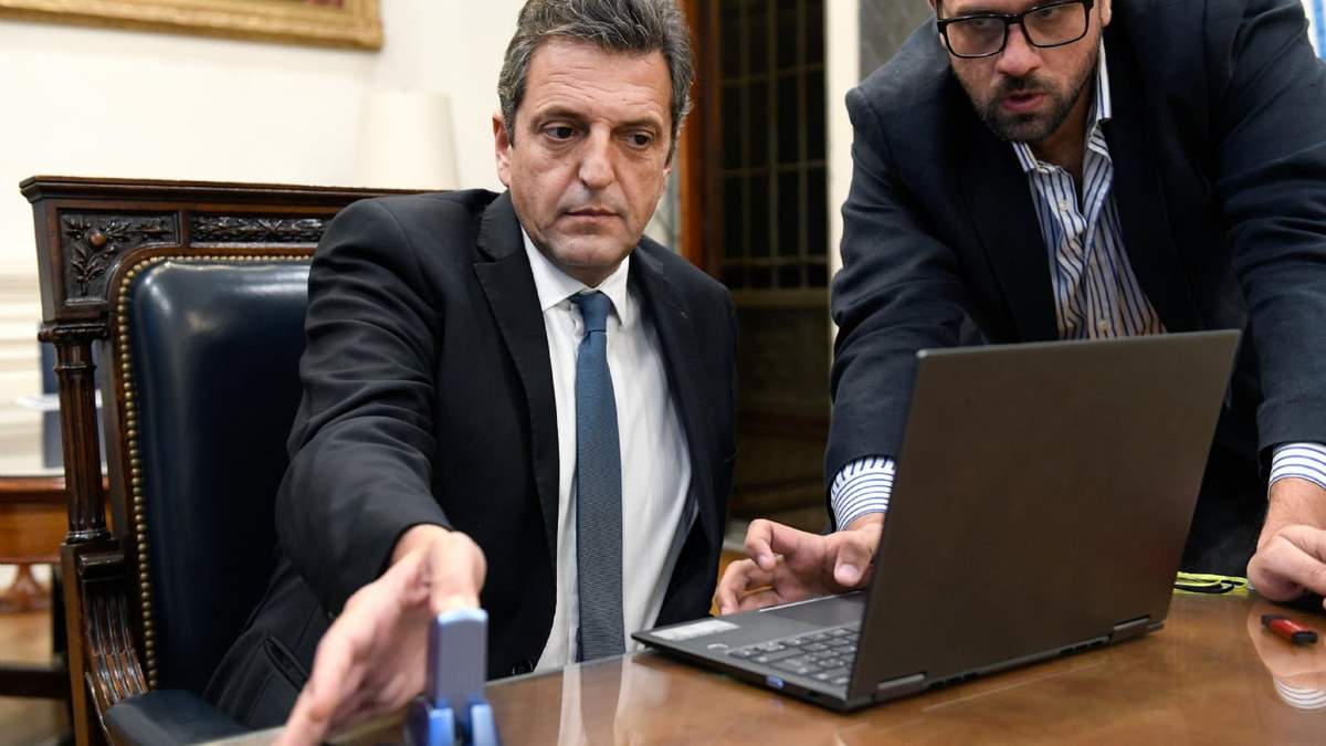 Titular de Diputados, Sergio Massa. Fuente: (Twitter)